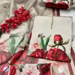 Silk Floral Digital Printed Unstitched Suits 3 Pcs CBJ-217-44