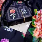 Digital Print Swiss + Chiffon Dupatta (CBJ-223-64)