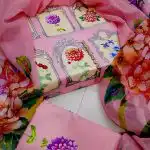 Digital Print Swiss + Chiffon Dupatta (CBJ-223-66)
