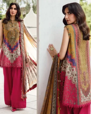 Maria B Digital Print Lawn 3 Piece Unstiched Article MB-349