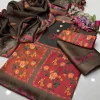 Silk Floral Digital Printed Unstitched Suits 3 Pcs CBJ-217-275